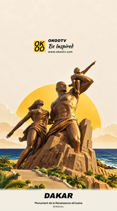 Dakar — Monument de la Renaissance africaine
