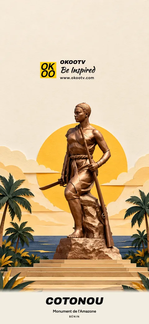 Cotonou — Monument de l’Amazone